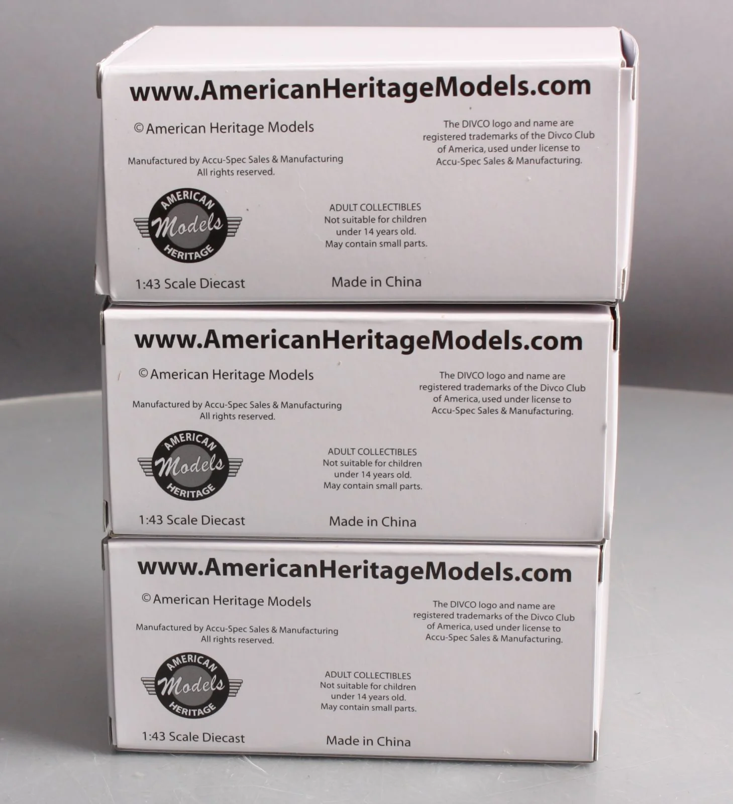 Lionel LCCA-1001 1:48Lionelville Police/Taxi & Bakery Vehicles Set #1 (Box of 3) LN/Box - Image 7