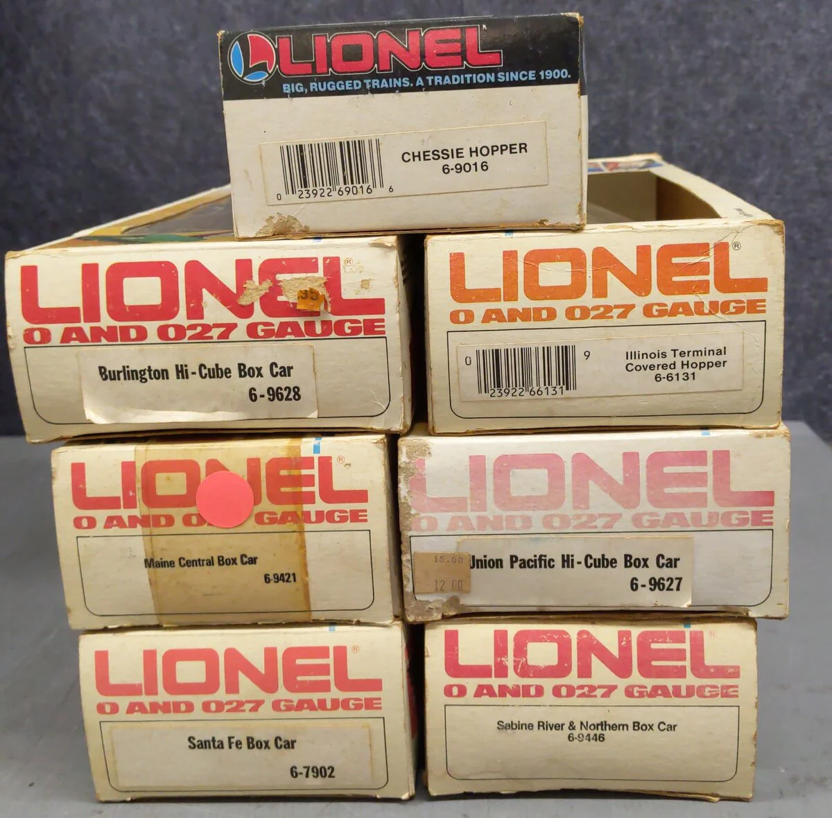Lionel O Freight Cars 9421, 9446, 7902, 9628, 9016, 6131, 9627 [7] EX/Box - Image 6