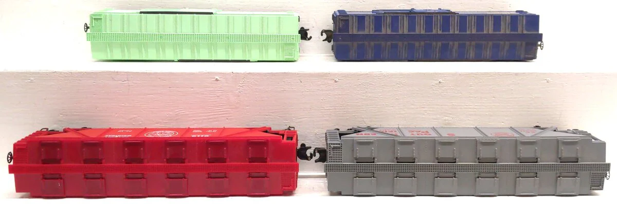 Lionel O Gauge Assorted Boxcars & Hoppers: 9771, 9401, 9119, 19311 [4] EX - Image 3