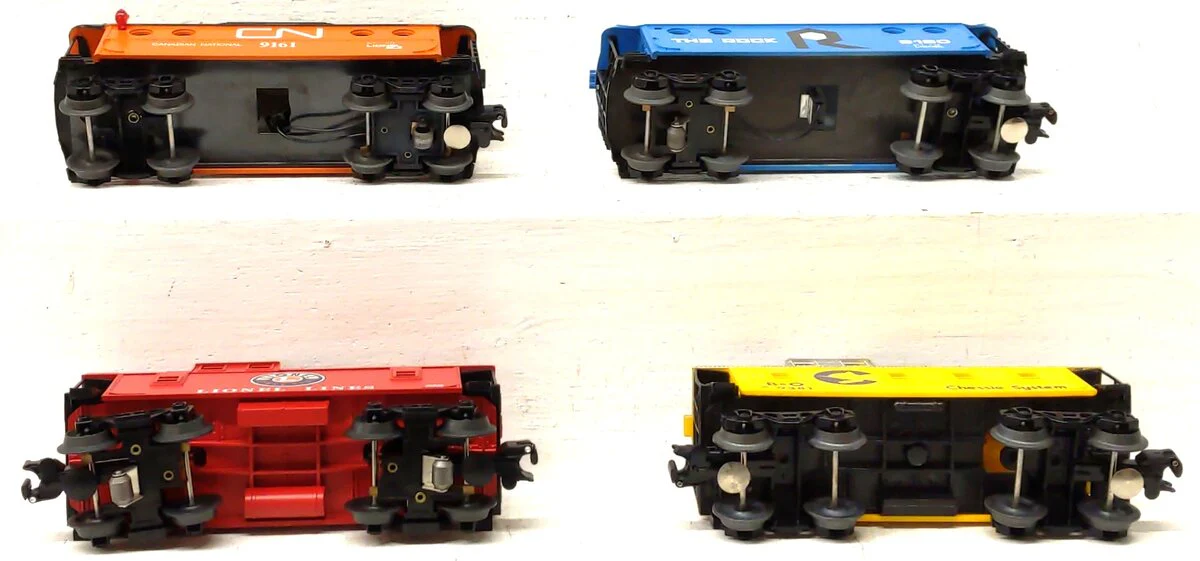 Lionel O Gauge Assorted Cabooses: 9180, 9161, 36825, C-9381 [4] VG - Image 4