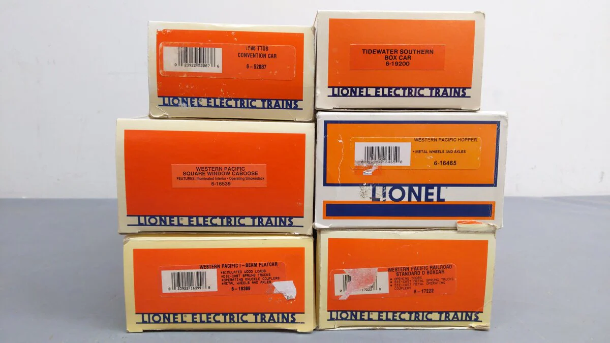 Lionel O Gauge Assorted Custom Weathered Freight Cars [6] VG/Box - Image 5