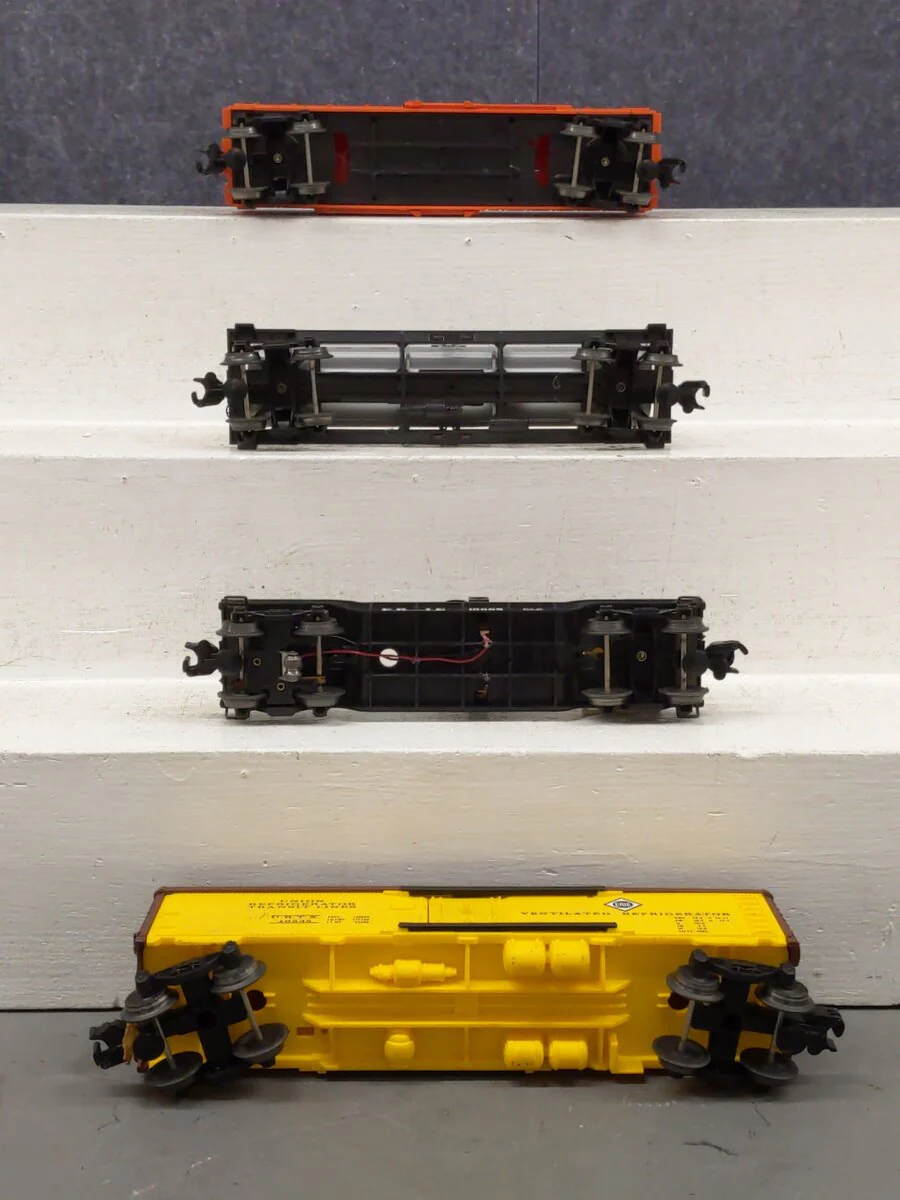 Lionel O Gauge Assorted Freight Cars: 6-16685, 6-19535, 6-15000, 6-16128 [4] EX/Box - Image 4