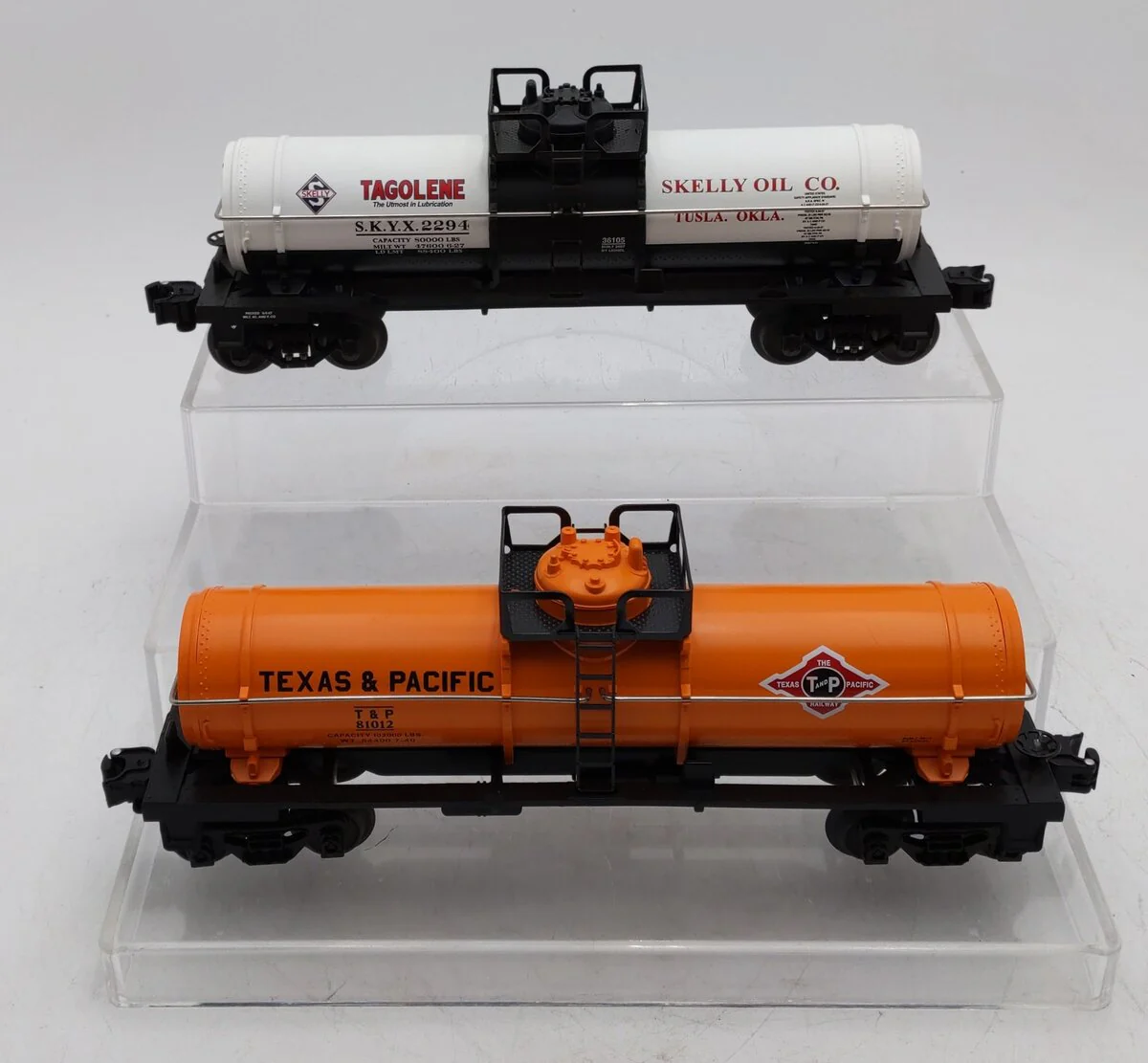 Lionel O Gauge Assorted Tank Cars #81012, #2294 [3] EX - Image 2