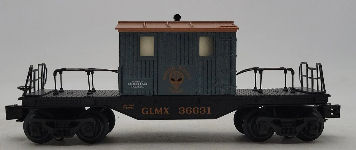 Lionel O Gauge Groom Lake Work Caboose #36631 EX