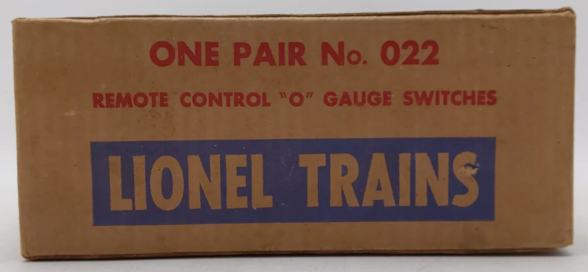Lionel O22 O Gauge Assorted O22 Left Hand & Right Hand Remote Switches VG/Box - Image 7