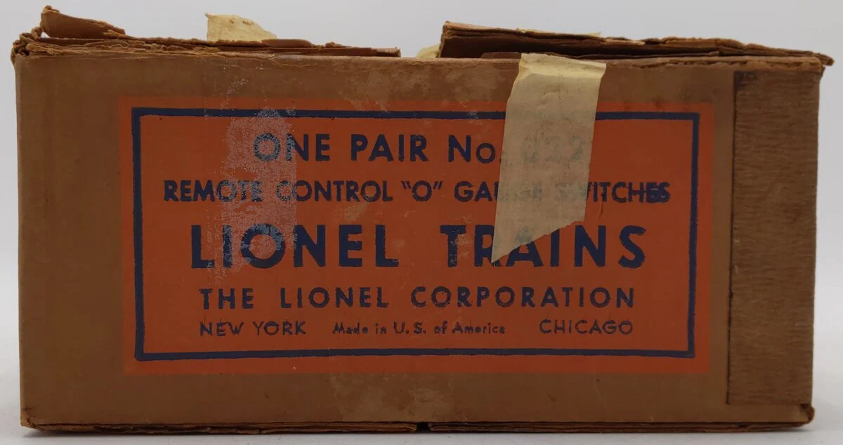 Lionel O22 Vintage O Left-Hand & Right-Hand Electric Remote Switches (Pair of 2)/Box - Image 7