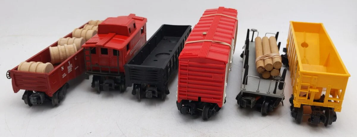 Lionel Vintage O Gauge Freight Cars #2411,2472,6448,2452X,6476-135,6462 [6] VG - Image 5