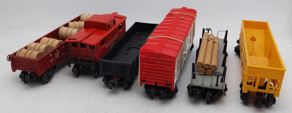 Lionel Vintage O Gauge Freight Cars #2411,2472,6448,2452X,6476-135,6462 [6] VG - Image 6