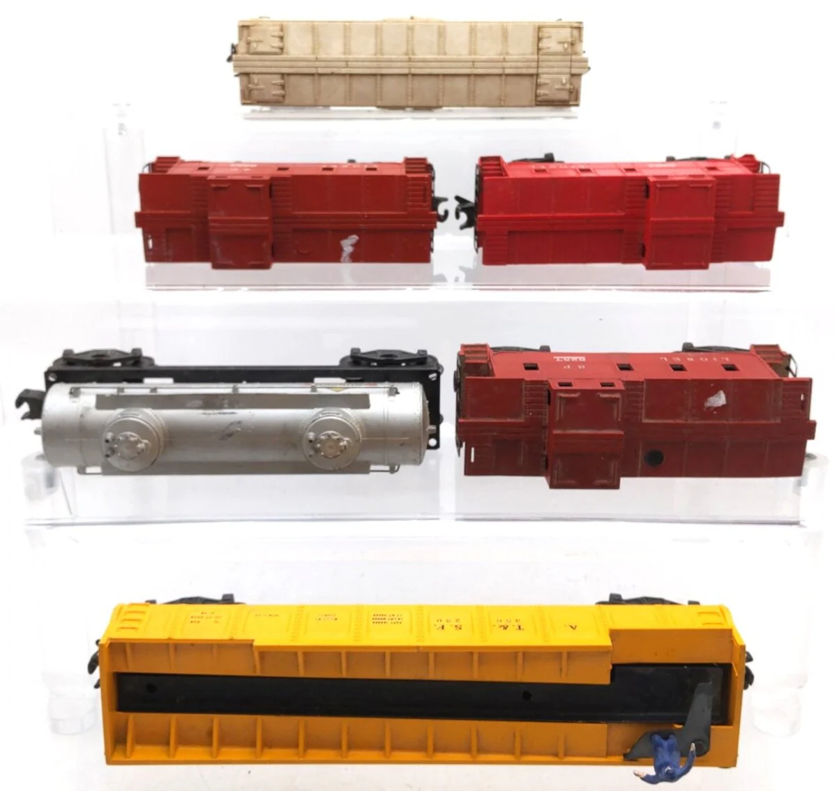 Lionel Vintage O Gauge Freight Cars #6257,6257,6257,3472,356250 [6] VG - Image 3