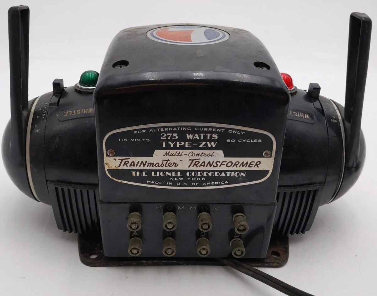 Lionel ZW Vintage O Trainmaster 275 Watt Transformer with Whistle VG/Box - Image 4