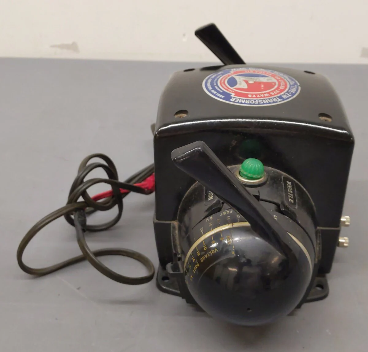 Lionel ZW Vintage O Trainmaster 275 Watt Transformer with Whistle VG/Box - Image 3