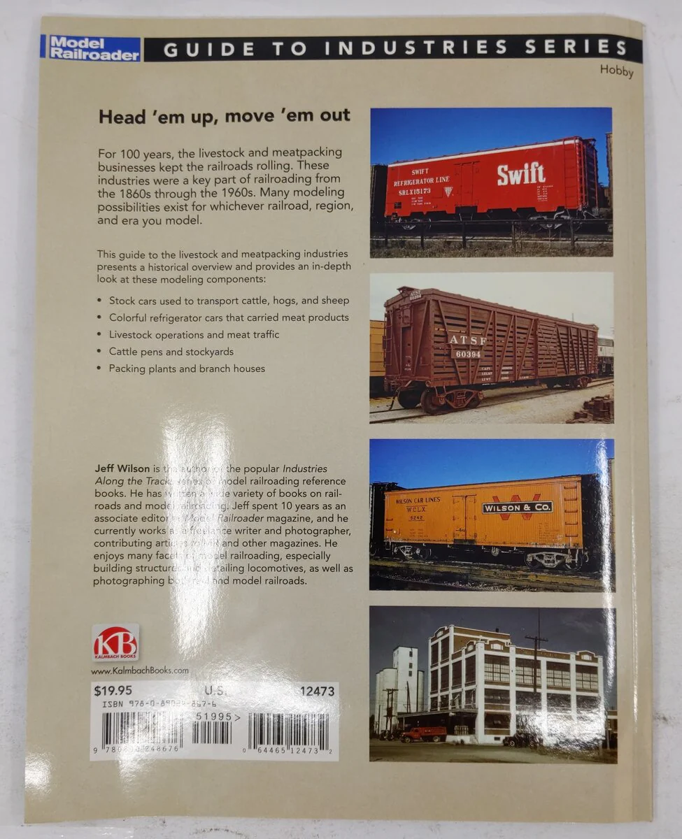 Livestock & Meatpacking Paperback Book By Jeff Wilson VG - Image 2