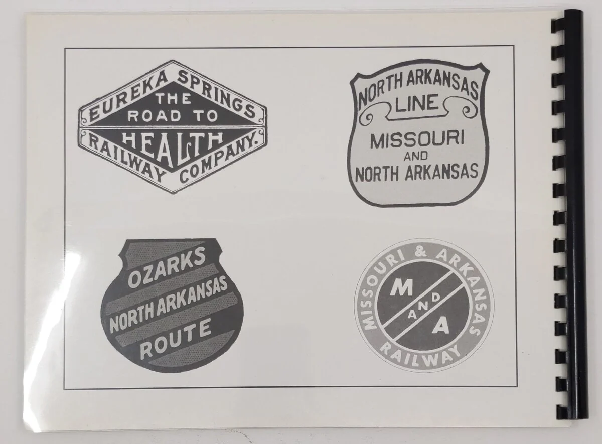 Locomotives And Motor Cars Missouri And North Arkansas Railroad Spiralbound Book EX - Image 2