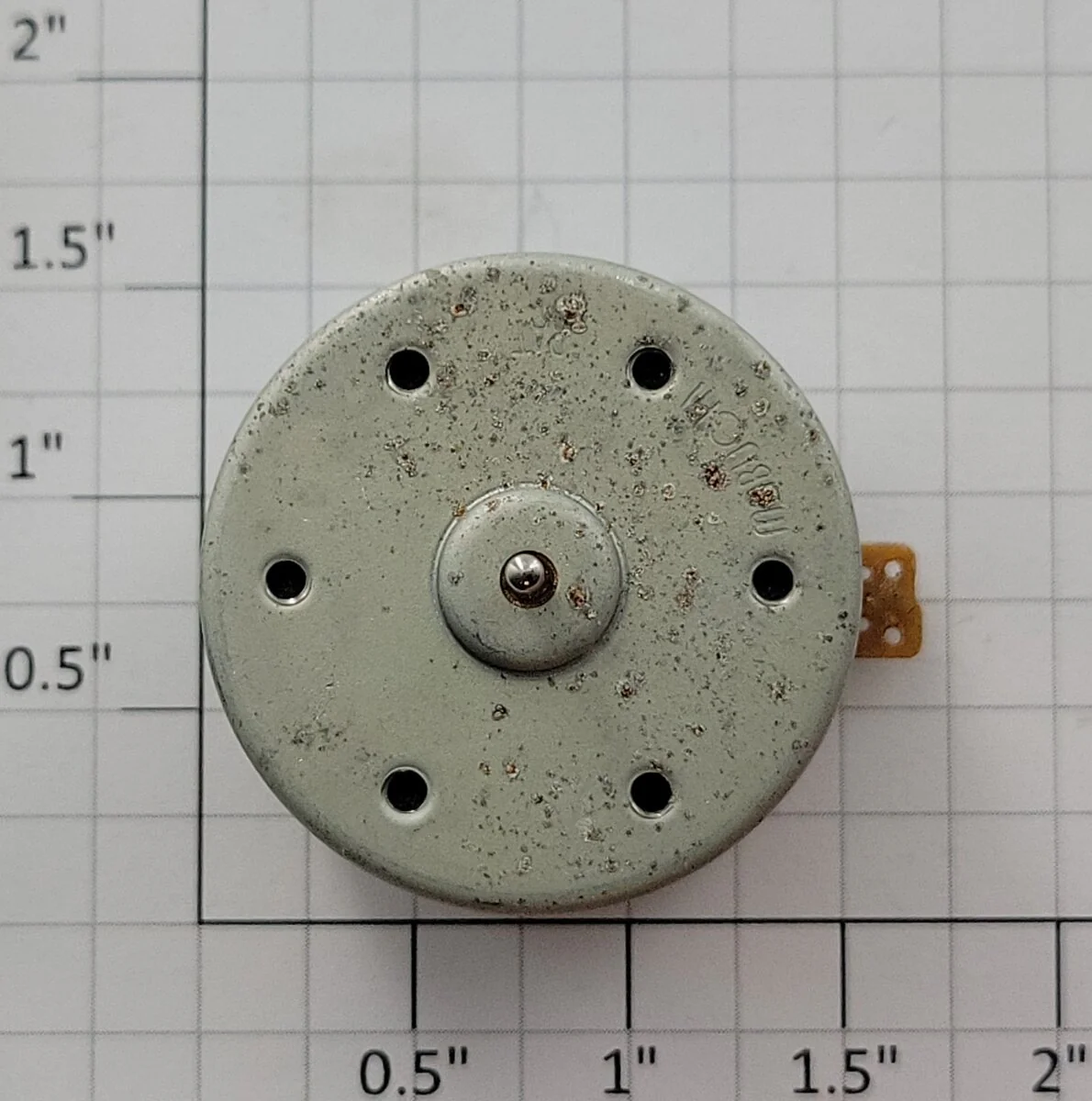 Mabuchi EG-500AD-2F 12-Volt DC Can Motor - Image 2
