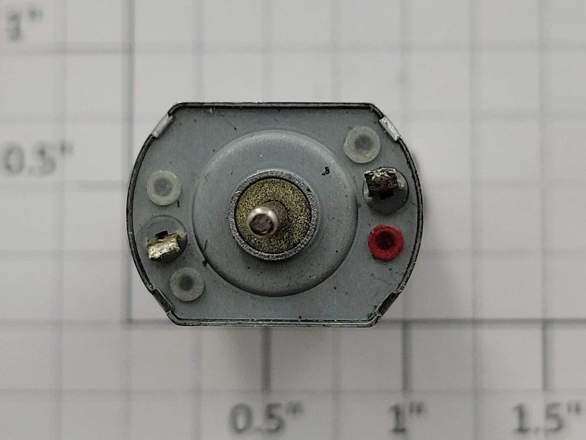 Mabuchi FK-130SHX 12-Volt DC Dual Shaft Flat Can Motor - Image 2