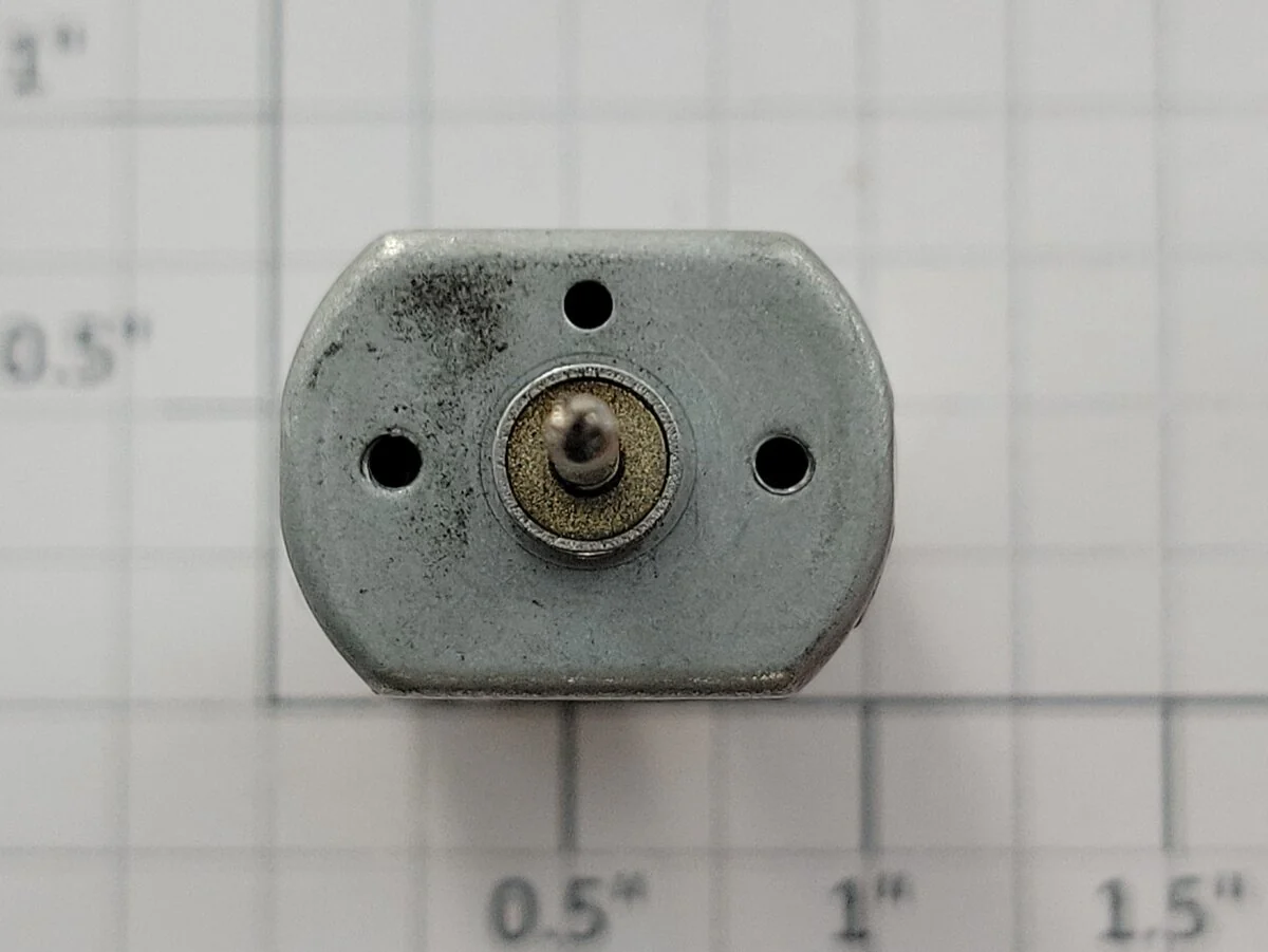 Mabuchi FK-130SHX 12-Volt DC Dual Shaft Flat Can Motor - Image 3