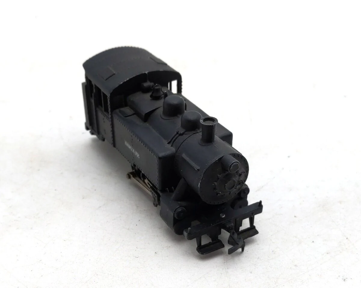 Mantua 213 HO Scale Atchison Topeka Santa Fe 0-4-0 Die Cast Switcher - Custom - Image 2