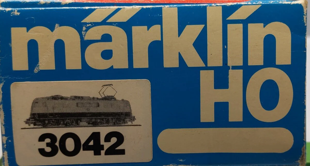 Marklin 3042 HO Scale Deutsche Bahn Electric Locomotive EX/Box - Image 6