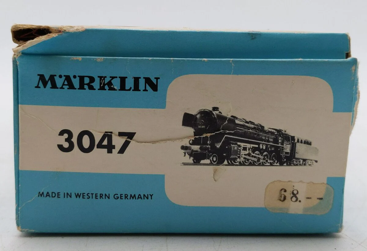 Marklin 3047 HO BR 44 Heavy Goods 2-10-0 Steam Locomotive & Tender #44690 EX/Box - Image 7