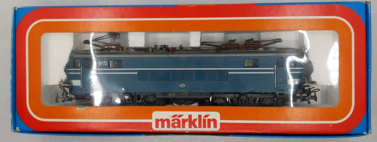 Marklin 3152 HO Belgian National Railway Company (NMBS) Electric Locomotive-1605 EX/Box