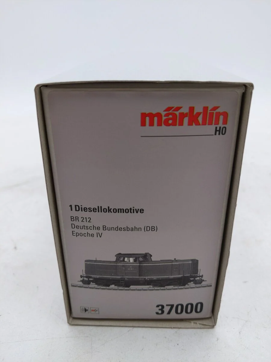 Marklin 37000 HO Scale DB Diesel Switcher #212 105-1 - Image 8