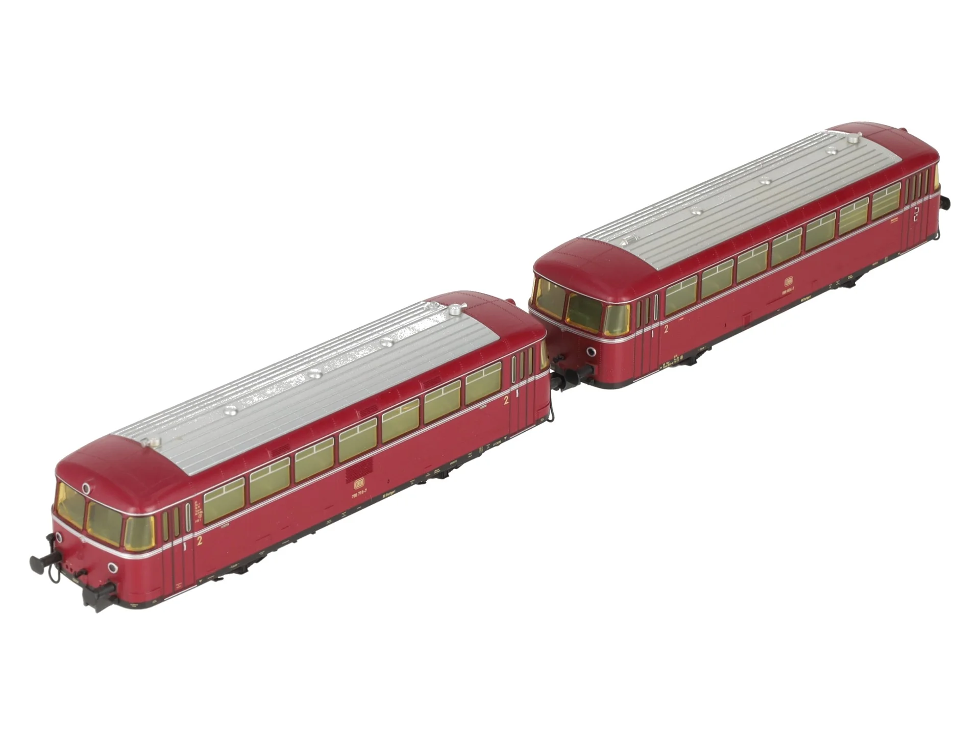 Marklin 39980 HO Scale DB Rail Bus W/ Control Car LN/Box - Image 8
