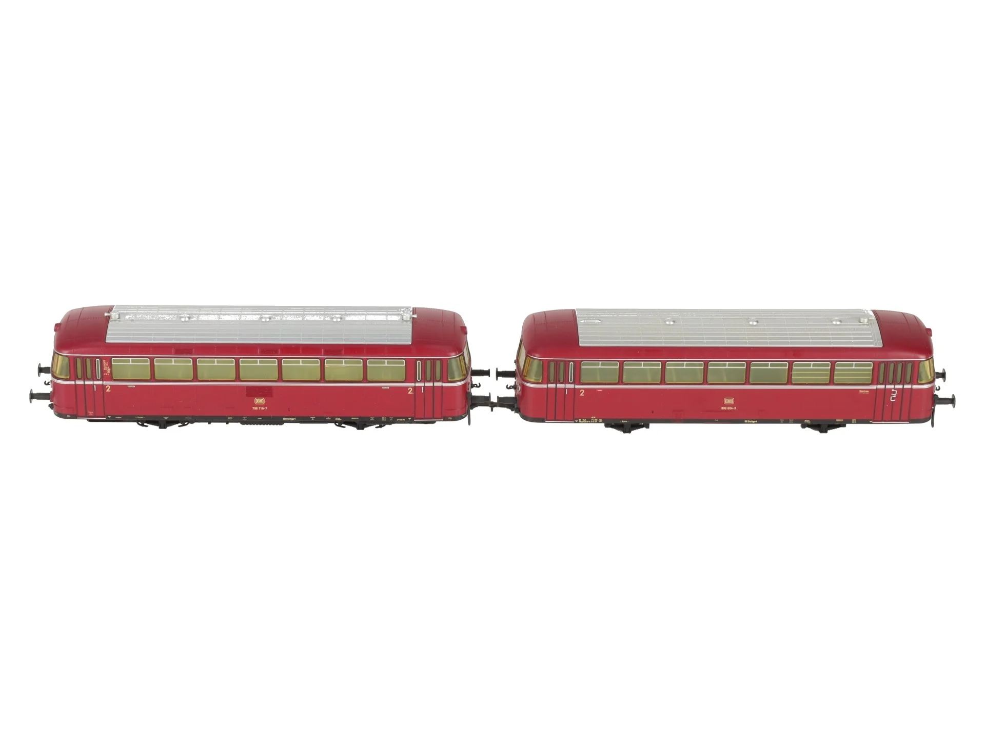 Marklin 39980 HO Scale DB Rail Bus W/ Control Car LN/Box - Image 9