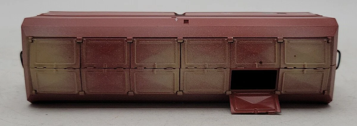 Marklin 4626 HO Scale DB High-Capacity Freight w/ Weathered Hinged Roof Covers EX/Box - Image 3