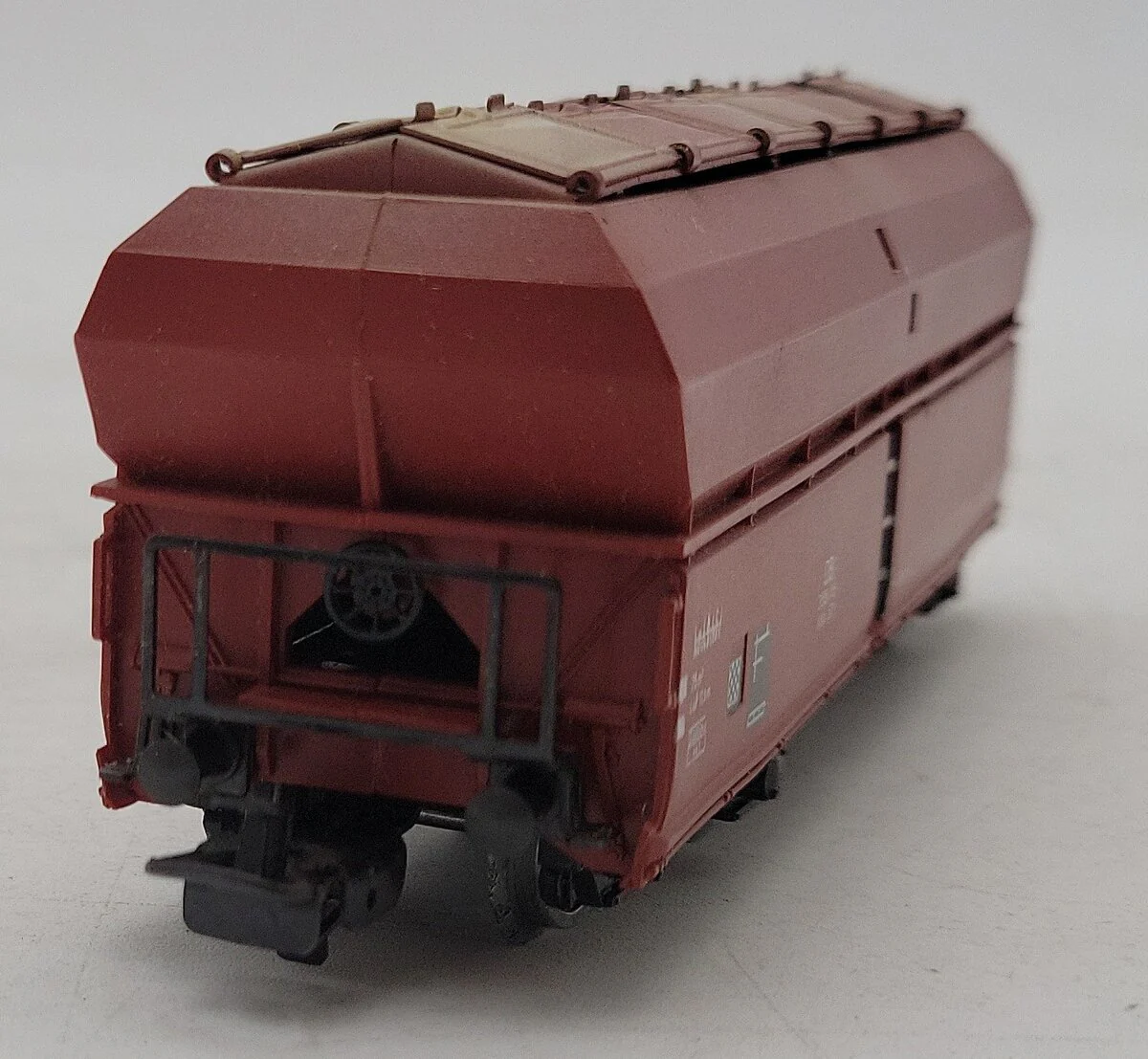 Marklin 4626 HO Scale DB High-Capacity Freight w/ Weathered Hinged Roof Covers EX/Box - Image 4
