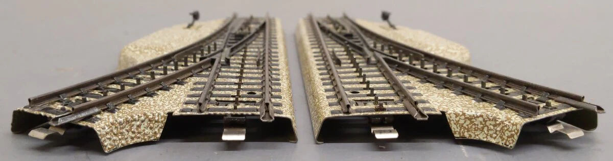 Marklin 5121 HO Scale Manual Left & Right Hand Switch Turnout Pair (Pack of 2) EX/Box - Image 3