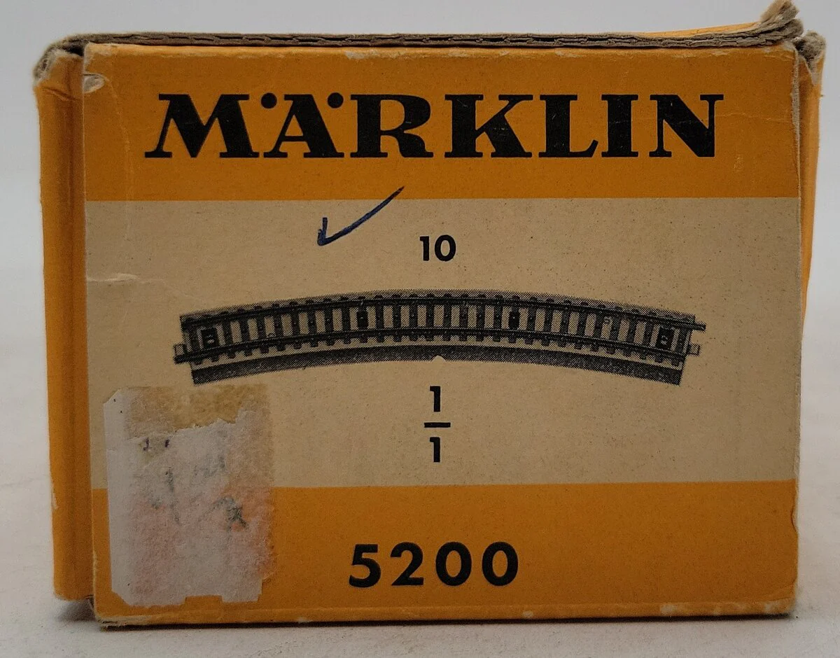 Marklin 5200 HO Curved Track (Box of 10) LN/Box - Image 4