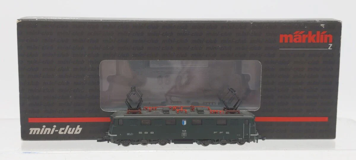 Marklin 88501 Z SBB Class Ae 6/6 FFS Powered Electric Locomotive EX/Box