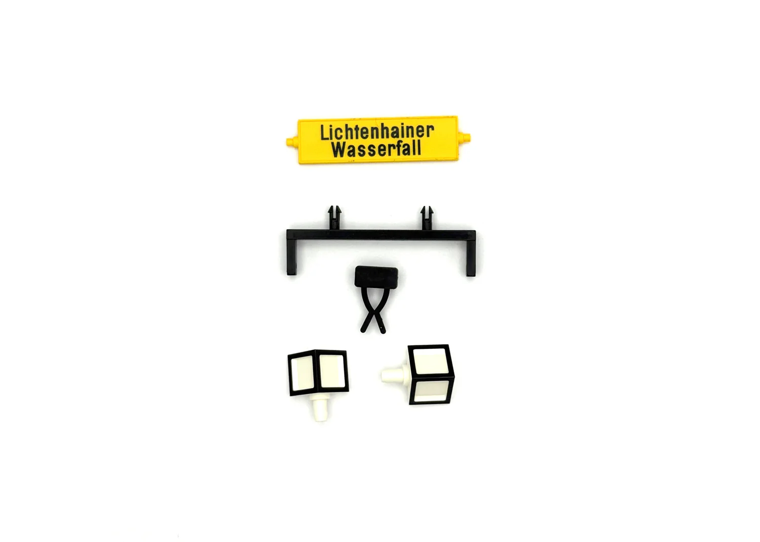 Marklin E341281 Model Train Lamp, Horn, Route Sign