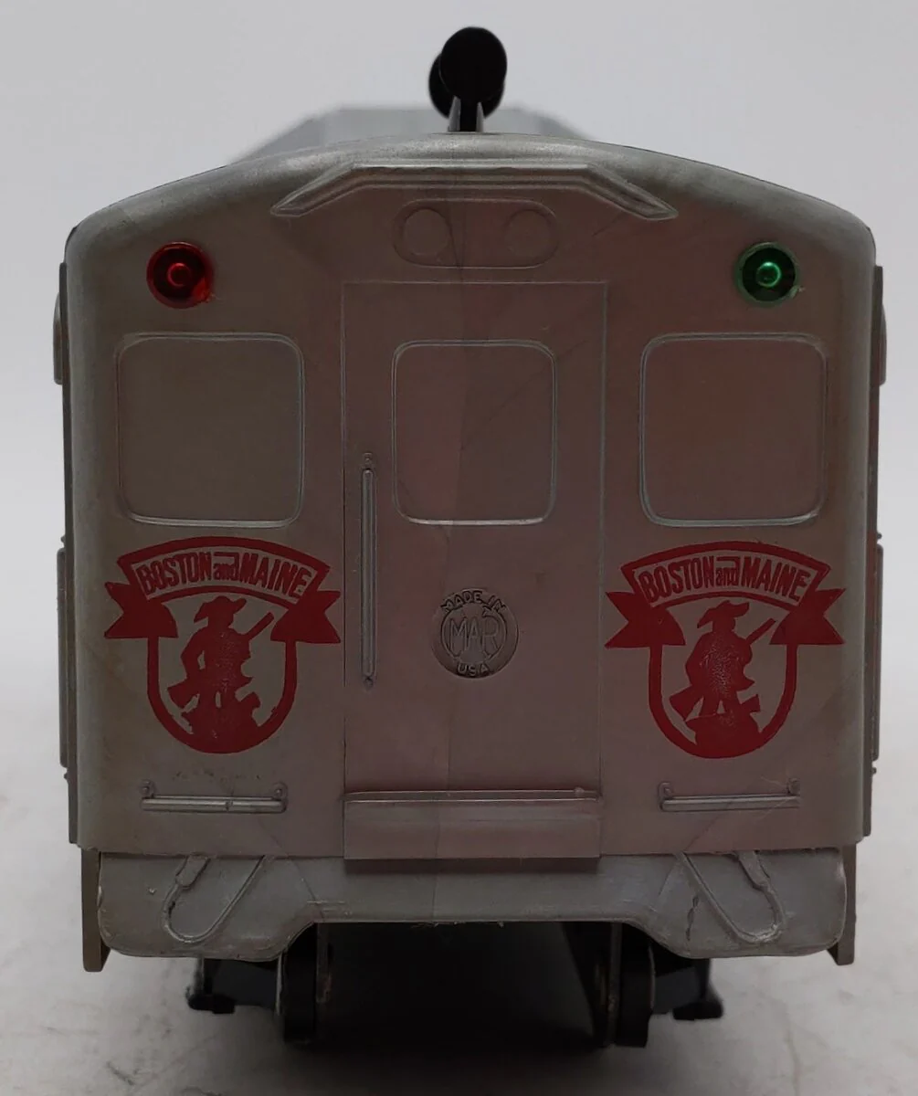 Marx 2124 Vintage O Boston & Maine Budd Car VG - Image 3