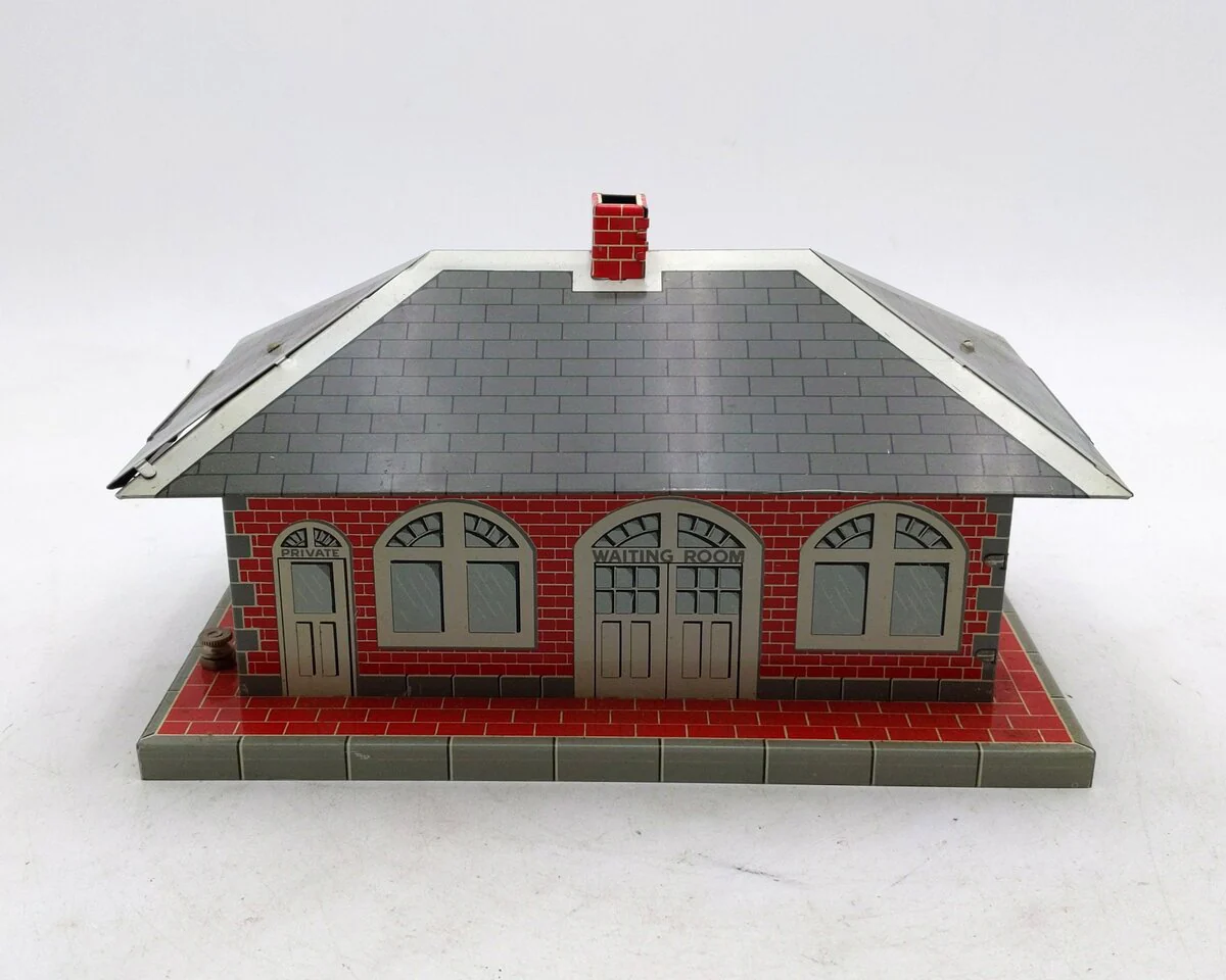 Marx 2959 Vintage O Girard Whistling Station EX/Box - Image 2