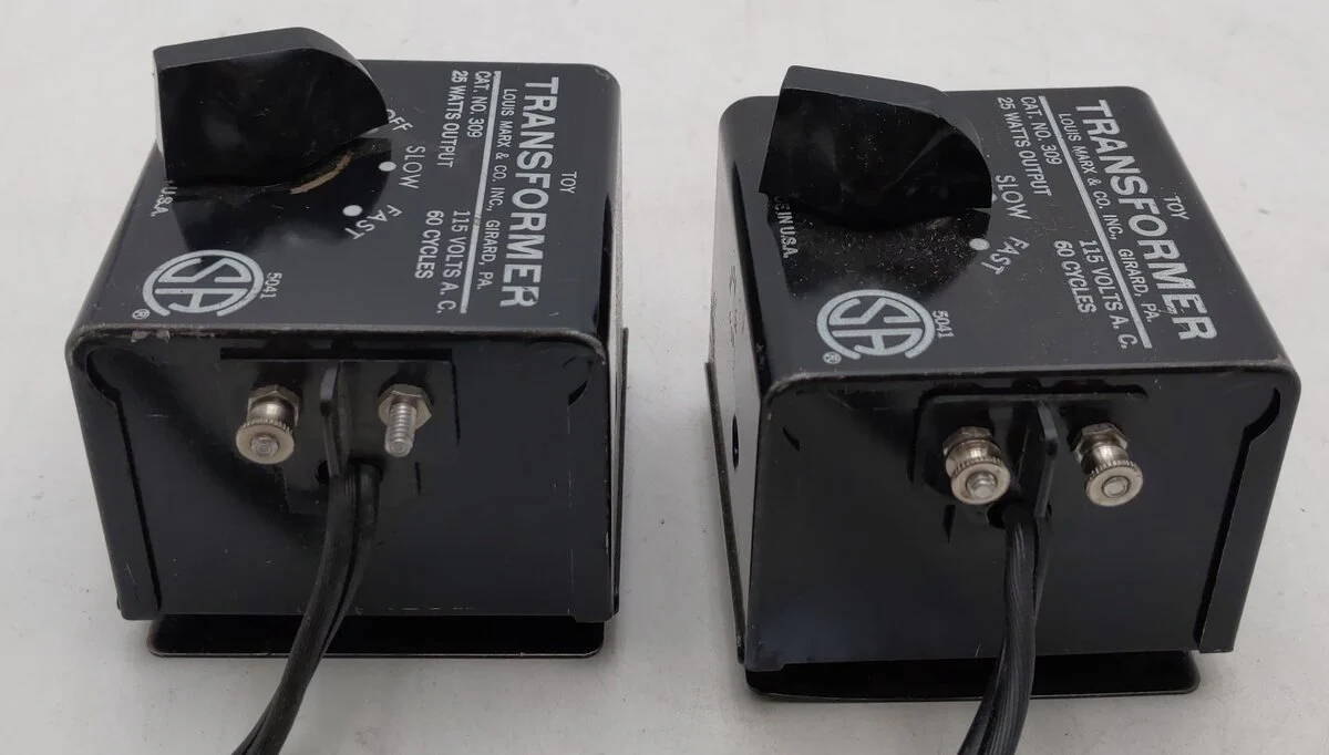 Marx 309 Vintage Toy Transformer 25 Watts & 60 Cycles (2) VG - Image 3