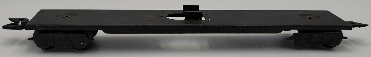 Marx MX-234-2 O Gauge Tinplate Passenger Car Frame w/ Operating Coupler Trucks