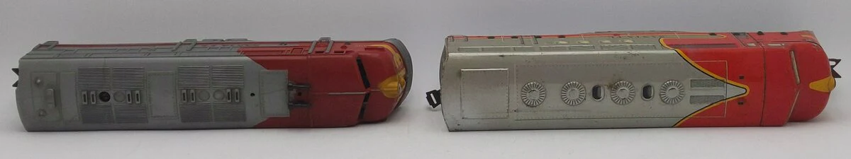Marx Vintage O Gauge Diesel Locomotives: 21 & 1095 [2] VG - Image 3