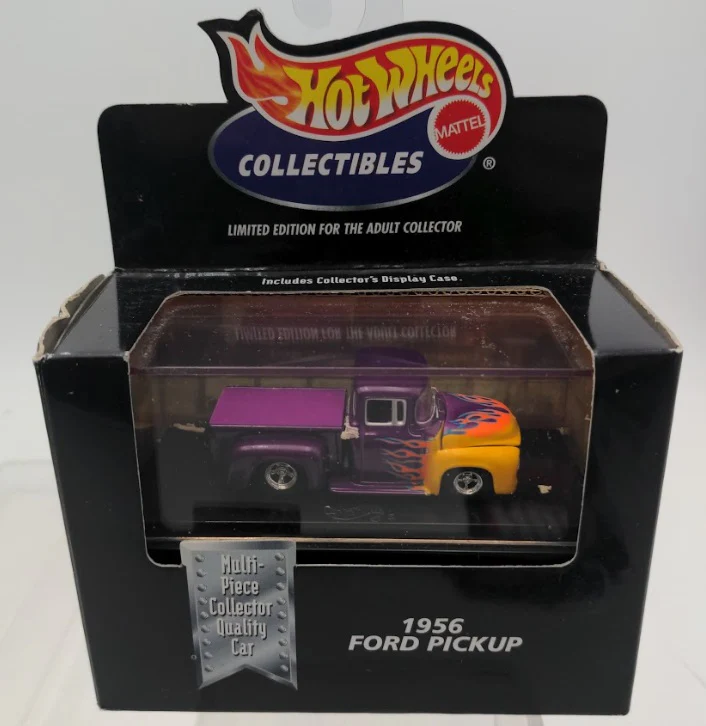 Mattel 26788 Hot Wheels Collectibles Purple 1956 Ford Pickup Customize Die Cast
