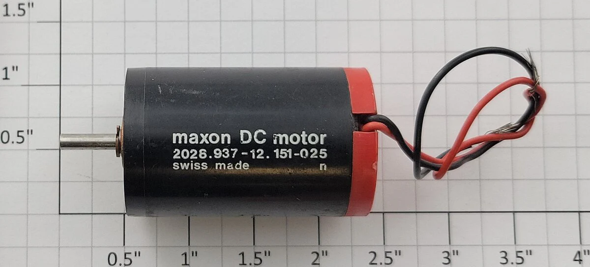 Maxon 2028.937-12.151-025 12-Volt DC Can Motor