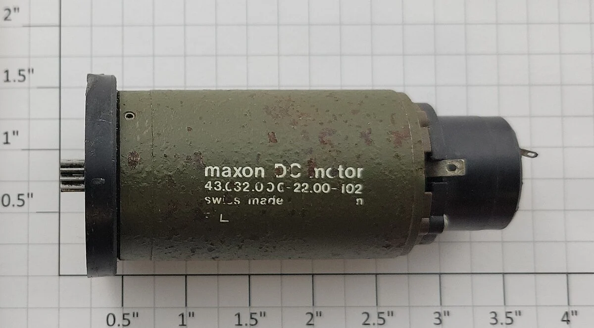 Maxon 43.032.00.0022.00102 12-Volt DC Can Motor