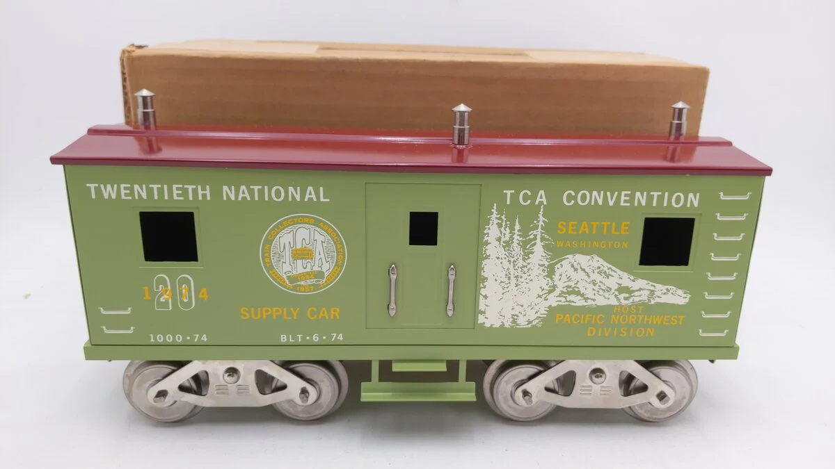 McCoy 1000-74 Standard Gauge TCA 1974 Convention Car EX/Box