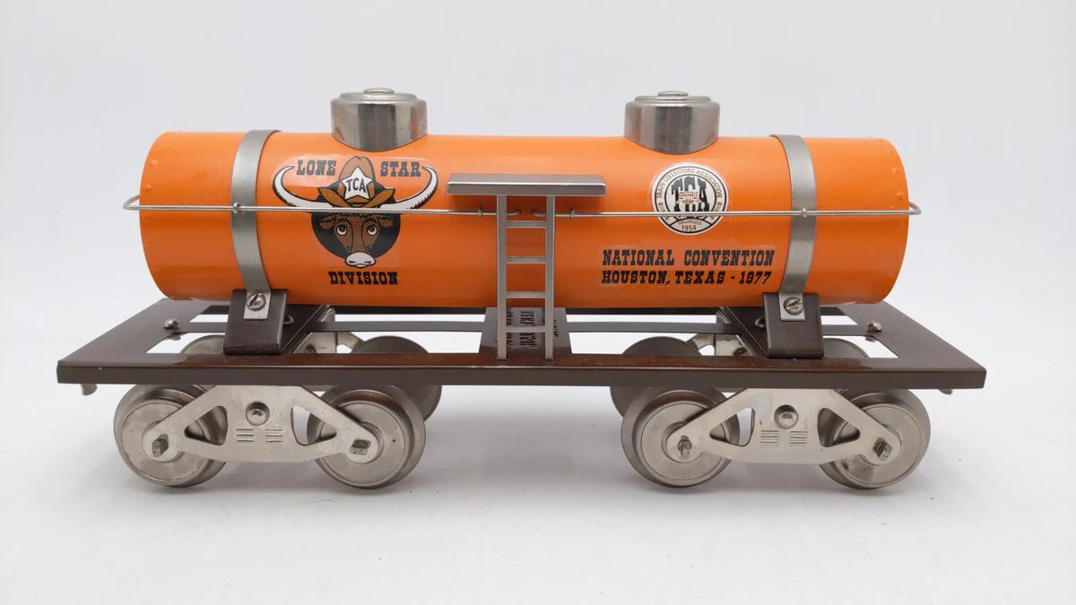 McCoy 1000-77 Standard Gauge 1977 Lone Star TCA Tank Car EX