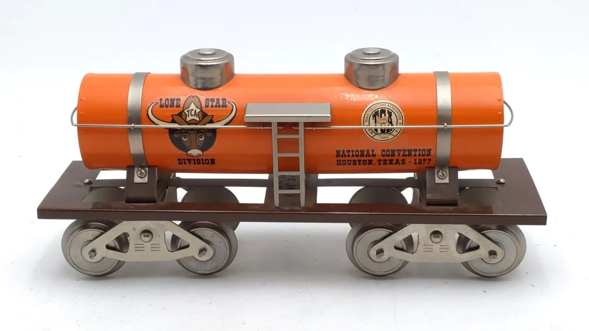 McCoy 1000-77 Standard Gauge 1977 Lone Star TCA Tank Car EX