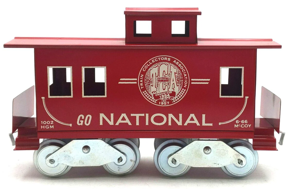 McCoy 1002 Standard Gauge TCA 1976 National Caboose EX - Image 3
