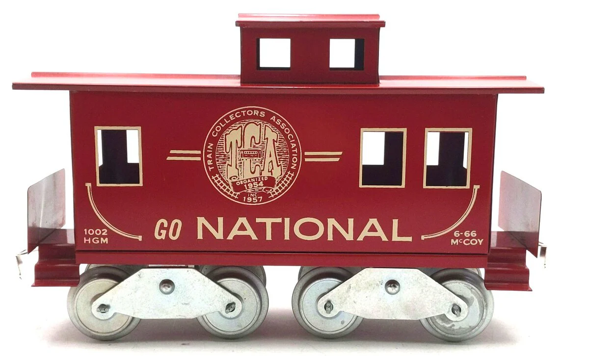 McCoy 1002 Standard Gauge TCA 1976 National Caboose EX/Box - Image 2
