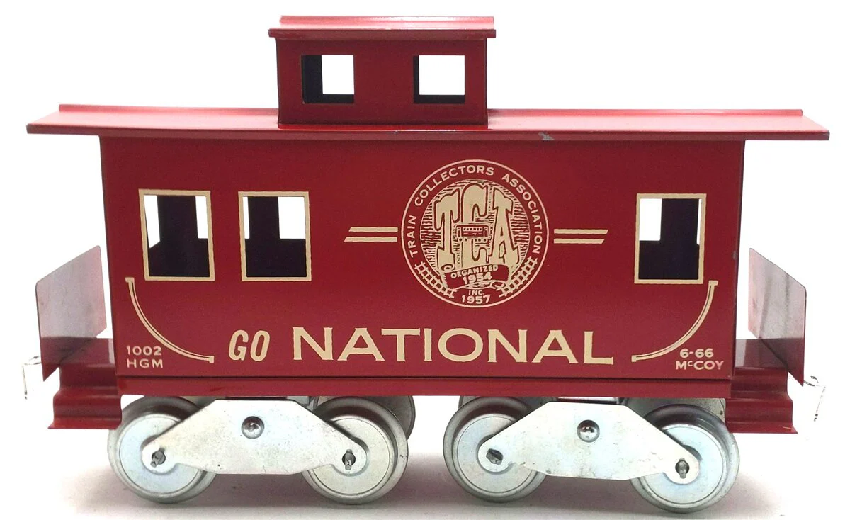McCoy 1002 Standard Gauge TCA 1976 National Caboose EX/Box - Image 4