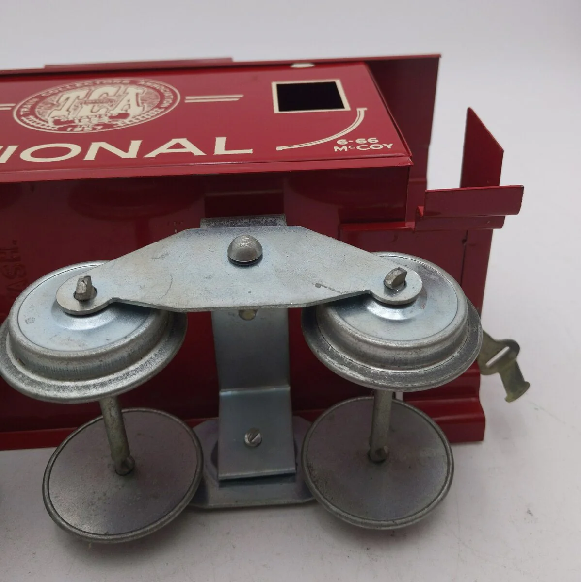 McCoy 1002 Standard Gauge TCA 1976 National Caboose VG/Box - Image 4