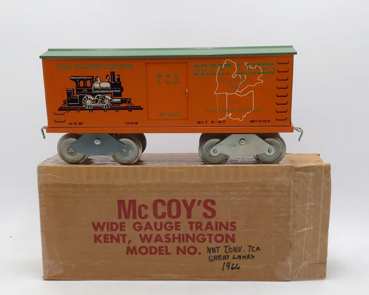 McCoy 1009 Standard Gauge Great Lakes TCA Boxcar EX/Box