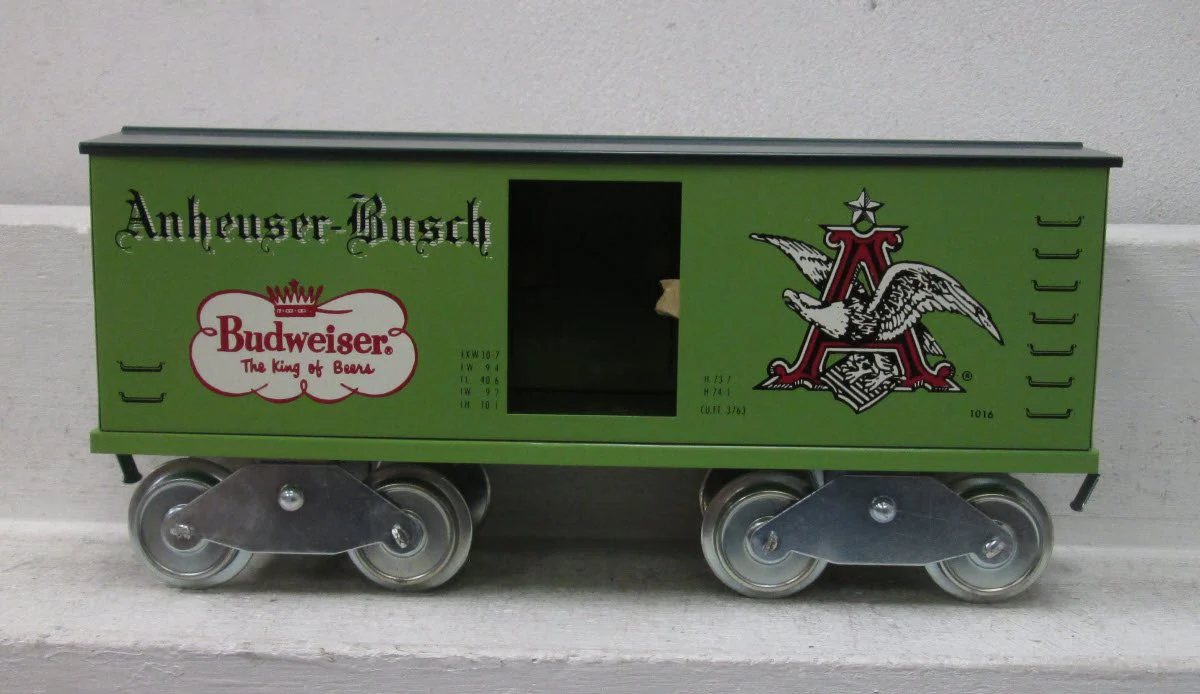 McCoy 1016 Standard Gauge Anheuser-Busch Budweiser Boxcar LN